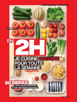 cover image of En 2h je cuisine pas cher pour toute la semaine